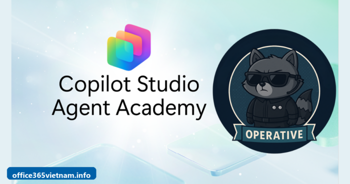 Agent Academy Operative — Agent Academy Operative: học xây hệ thống đa agent với Microsoft Copilot Studio