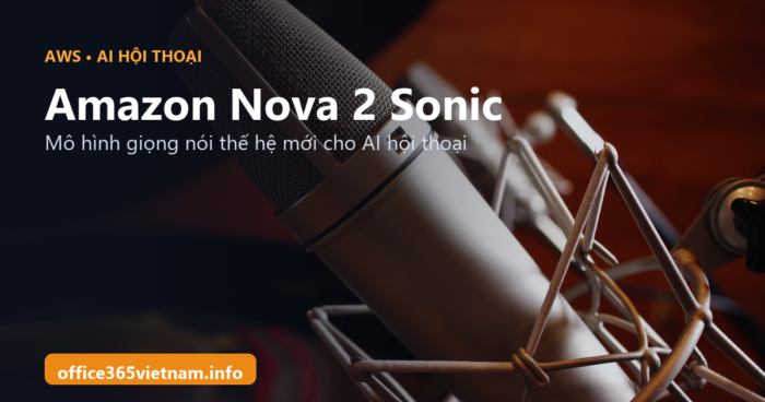 Amazon Nova 2 Sonic — Amazon Nova 2 Sonic: mô hình giọng nói thế hệ mới cho AI hội thoại