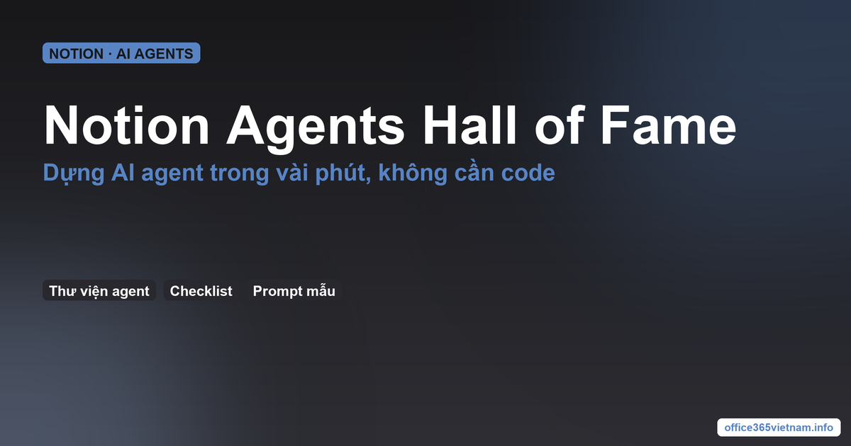 Notion Agents Hall of Fame