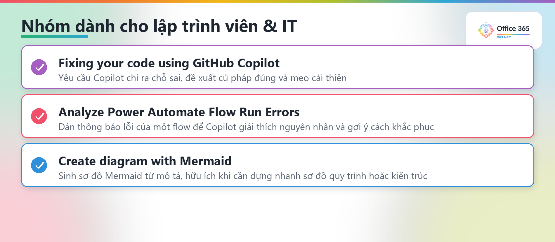 Prompt sửa code bằng GitHub Copilot trong VS Code