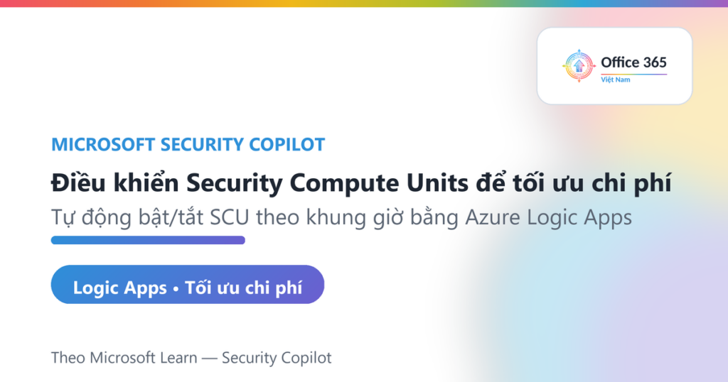 Security Compute Units: Tự Động Tối Ưu Chi Phí Microsoft Security Copilot