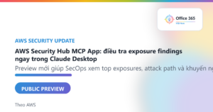 AWS Security Hub MCP App trong Claude Desktop