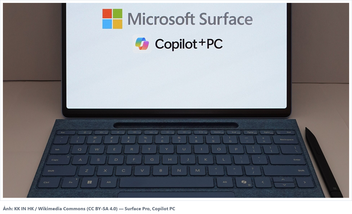 Thiết bị Copilot+ PC chạy Microsoft 365 Copilot Notebooks