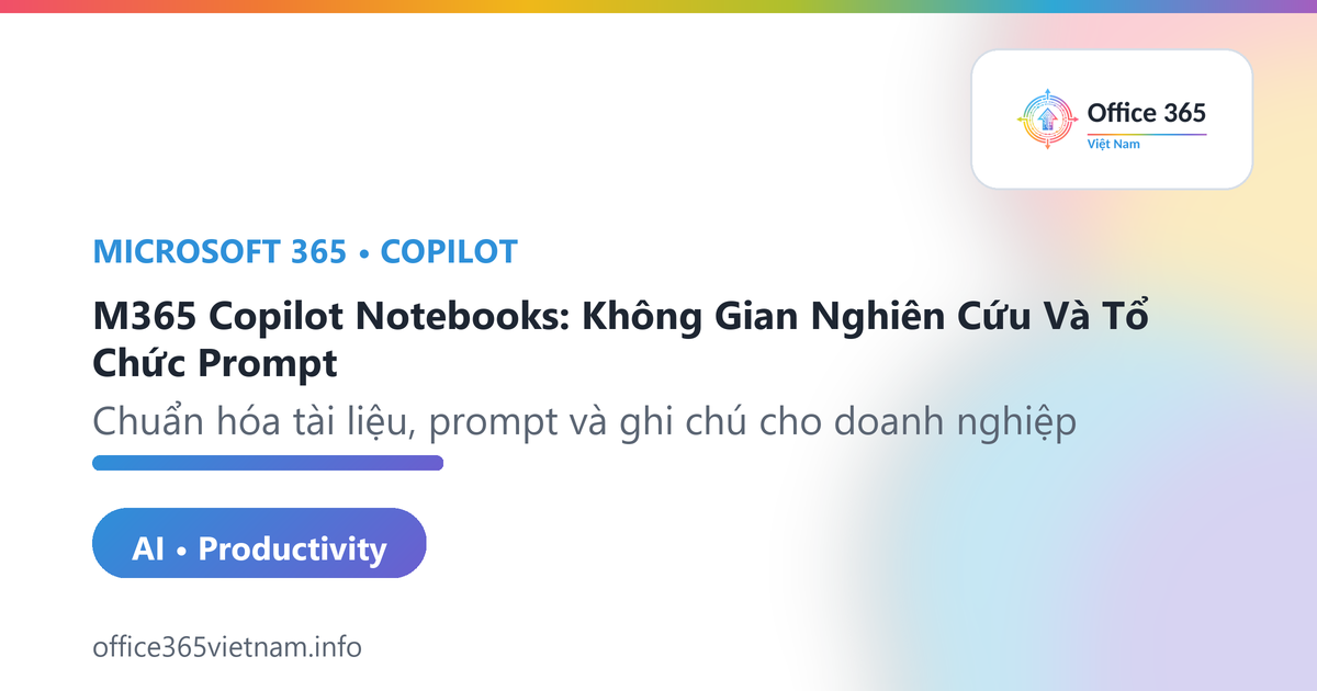 M365 Copilot Notebooks featured image