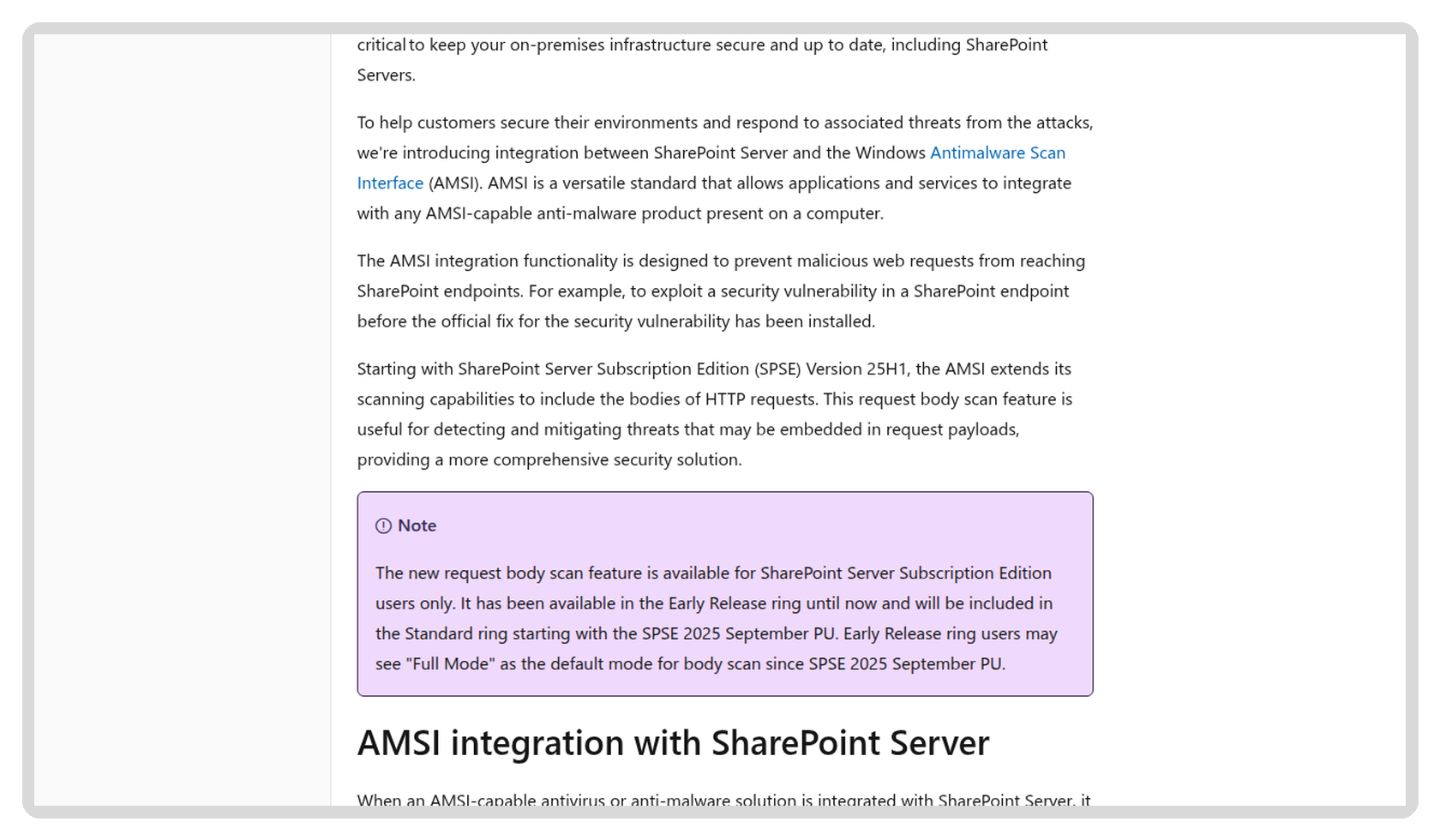 SharePoint CVE-2026-58644 và hướng dẫn bật AMSI cho SharePoint Server