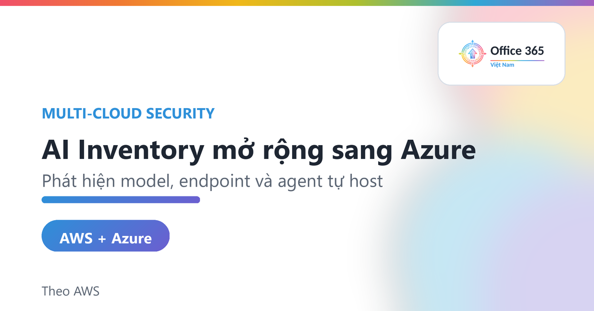 AWS Security Hub AI Inventory sang Azure
