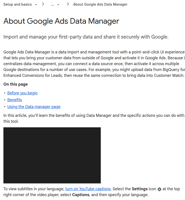 Demand Gen October 2026 và Google Ads Data Manager cho first-party data