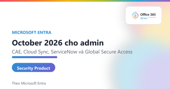 Microsoft Entra October 2026