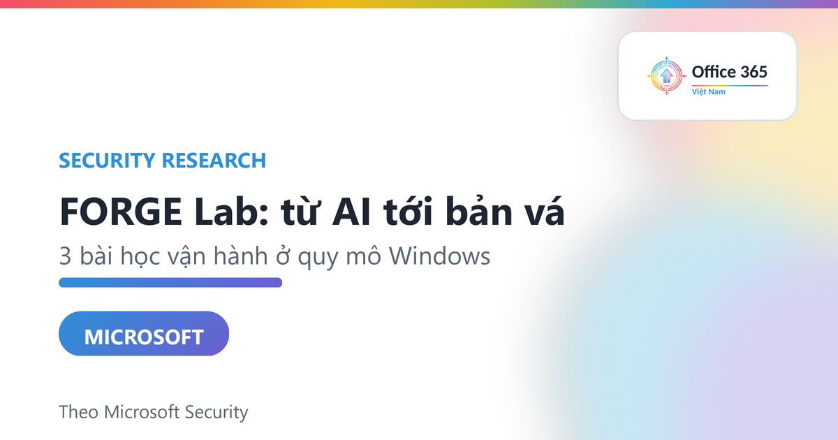 Microsoft FORGE Lab